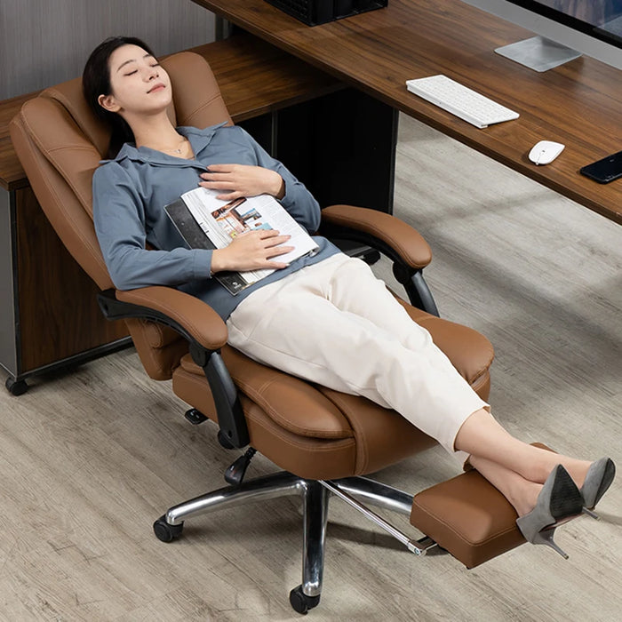New Mobile Rotation Office Business Chair Minimalism Comfort Esports Business Chair Lazy Waist Protection Bedroom Furniture