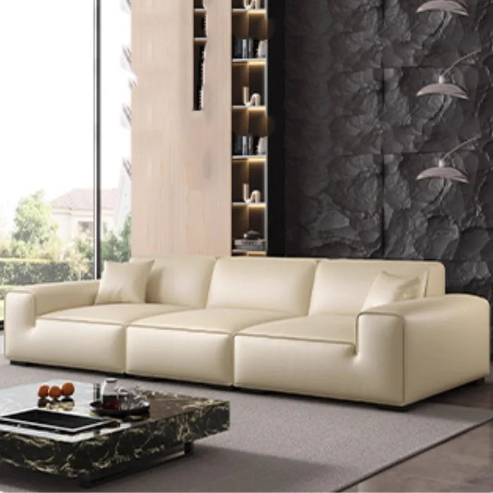 Brown Europe Relax Sofa Lazy Bean Bag High Back Large Sofa Wood Modern Luxury Muebles Para Salas Modernos Home Furniture