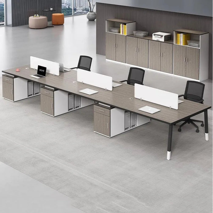 Modern Storage Office Desk Writing Monitor Luxury School Boss Standing Office Desk Filing Tavolo Da Lavoro Office Furniture HDH