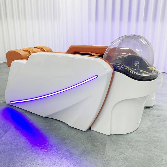 Massage Shampo Chair Therapy Stylist Head Spa Comfort Fashion Hair Wash Bed Ergonomics Lettino Massaggio Furniture MQ50XF