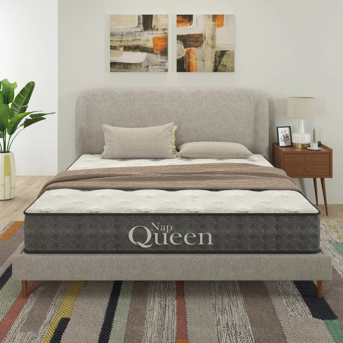 NapQueen Victoria 10" Hybrid Mattress, Queen bedroom furniture  matress