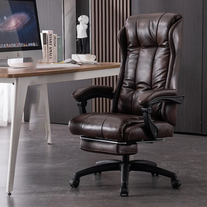Luxury Ergonomic Chairs Relaxing Modern Swivel Footrest Chair Executive Lounge Recliner Italian Sedie Da Ufficio Home Furniture