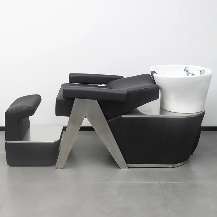 Professional Shampoo Bed Multifunctional Salon Hair Washing Chair Adjustable Stylist Silla Peluqueria Hairsalon Furniture CY50XT