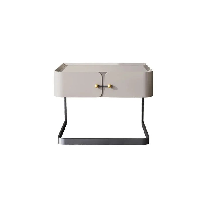 Auxiliary Luxury Bedside Table Cabinets Created Decorative Narrow Bedside Table White Small Mesa De Cabeceira Furniture for Room