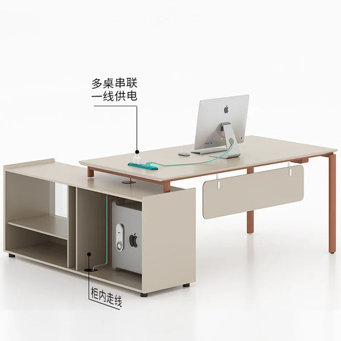 Executive Office Room Computer Desk Bedroom for Pc Seating Writing Dressing Table Side Desktops Mesa Gaming 긴테이블 Furniture AA
