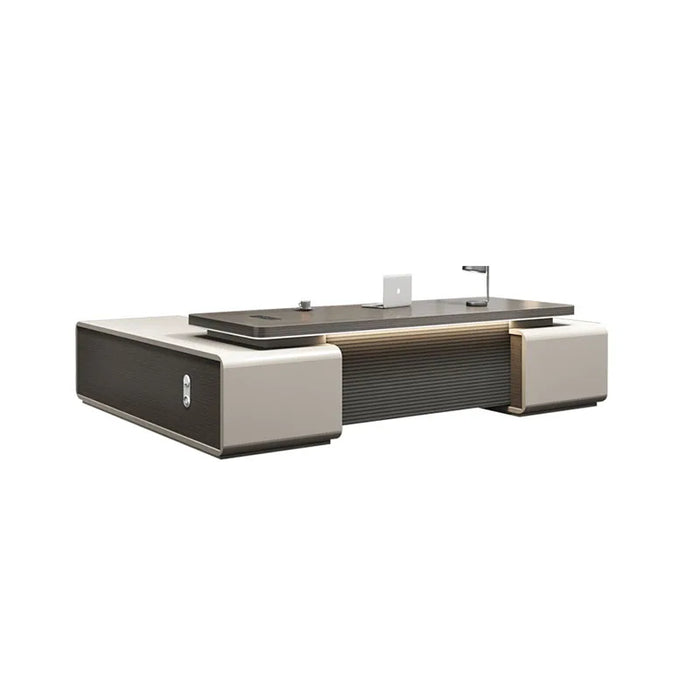 Executive Reception Office Desk Luxury European Floor Storage Computer Desks Drawers Corner Mesa De Escritorio Modern Furniture