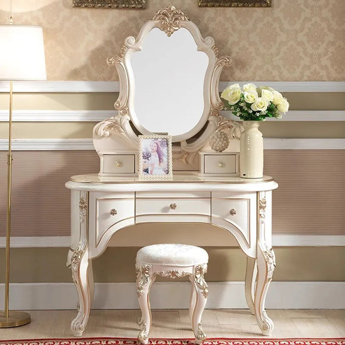 European Organizer Vanity Table Bedroom Luxury Modern Mid Century Dressing Table Beauty Penteadeira Lounge Suite Furniture