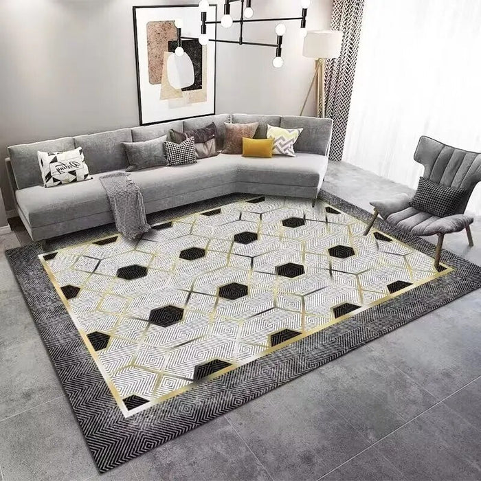 Northern Europe Luxury Carpet Living Room 160x230cm for Bedroom Room Decor Soft  Large Area Rugs Washable Balcony Sofa Floor Mat