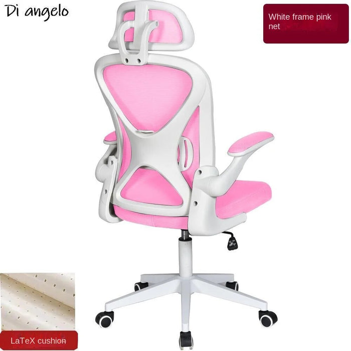 Computer Home Chair Student Learning Chair Lifting Desk Chair Commercial Dormitory Study Swivel Chair Ergonomics Office Chair