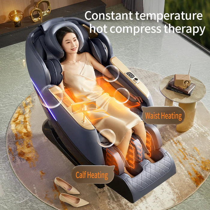 3 Year Warranty 4D Home Zero Gravity Airbag Full Body Massage Chairs Heat Massage Sofa Office chair AI Body Shape Detection