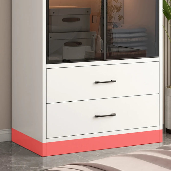 Luxury Nordic Closet Ventilation Industrial Unique Minimalist Indoor Wardrobe Closet Display Meuble Rangement Modern Furniture