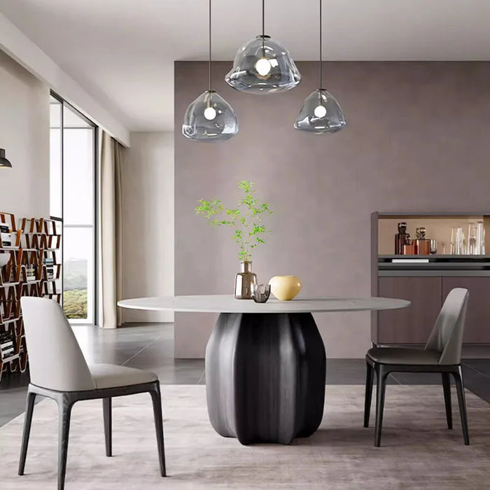 Rustic Round Dining Tables Console Luxury Living Room Modern Nordic Makeup Dining Tables Center Mesa De Jantar Furniture HDH
