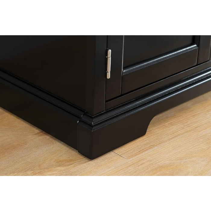 Leick Home Riley Holliday Corner 65" TV's, 56", Black
