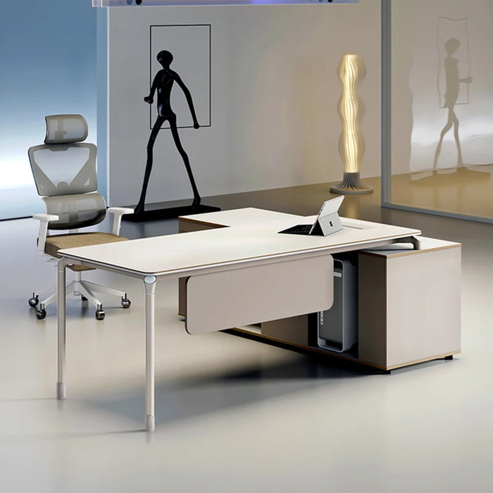 Study Gaming Desk Standing Vanity Executive Writing Reception Office Desk Organizers Storage Mesas De Computador Home Furniture