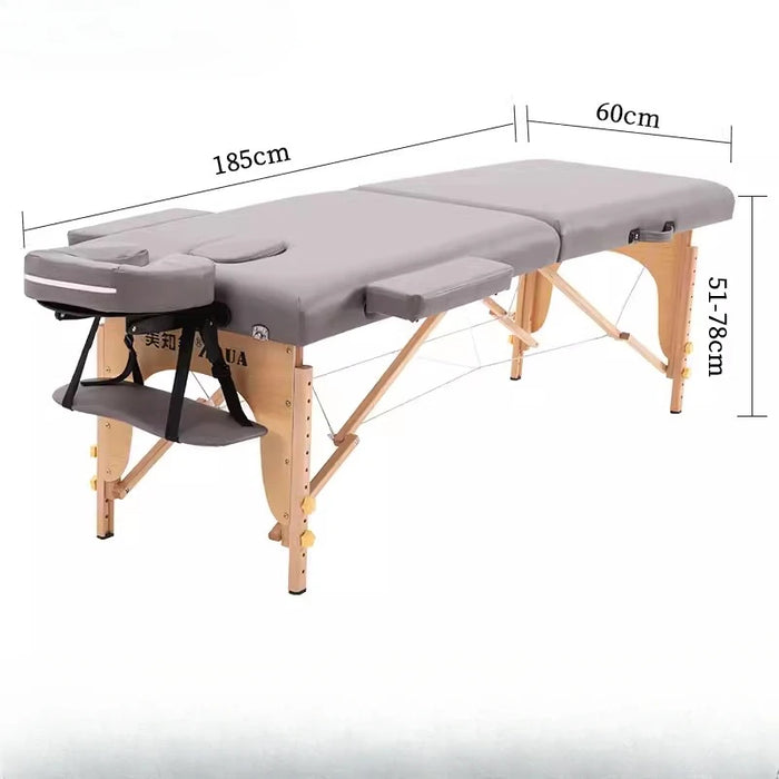 Stretchers Folding Massage Bed Beauty Portable Spa Cosmetic Massage Bed Eyelashes Professional Camilla Salon Furniture LJ50MB