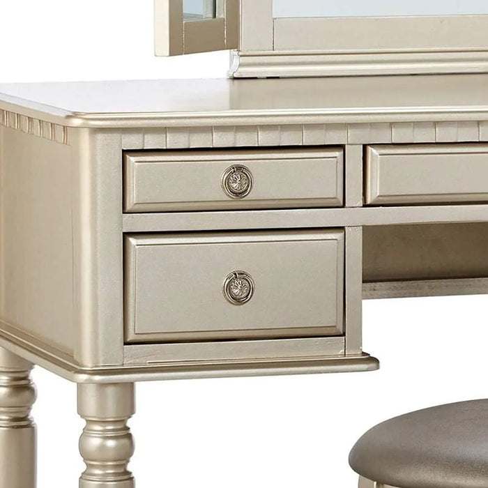 Furniture for Bedroom F4079 St. Croix Collection Vanity Set With Stool Makeup Products Dressing Table Toiletries Home
