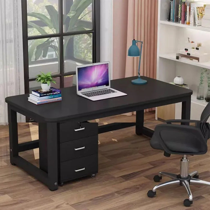 Modern File Cabinet Desk Drawer Organizer Matt Executive Wooden Laptop Office Desk Study Writing Mesas De Computador Furniture