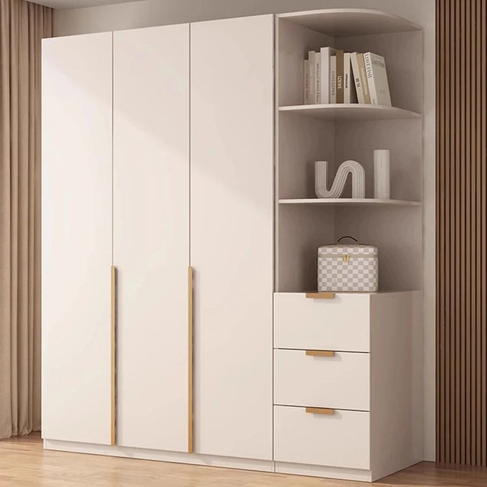Luxury Modern Wardrobes Wooden Display Organizer Storage Wardrobes Free Shipping Bedroom Mueble Para Colgar Ropa Home Furniture