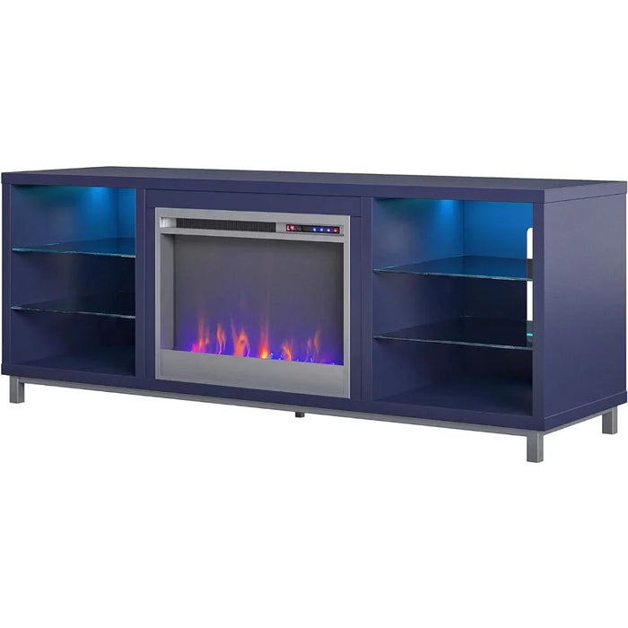 Modern Living Room Tv Cabinet Luxury 70 Inches Free Shipping Fireplace TV Stand Furniture Home