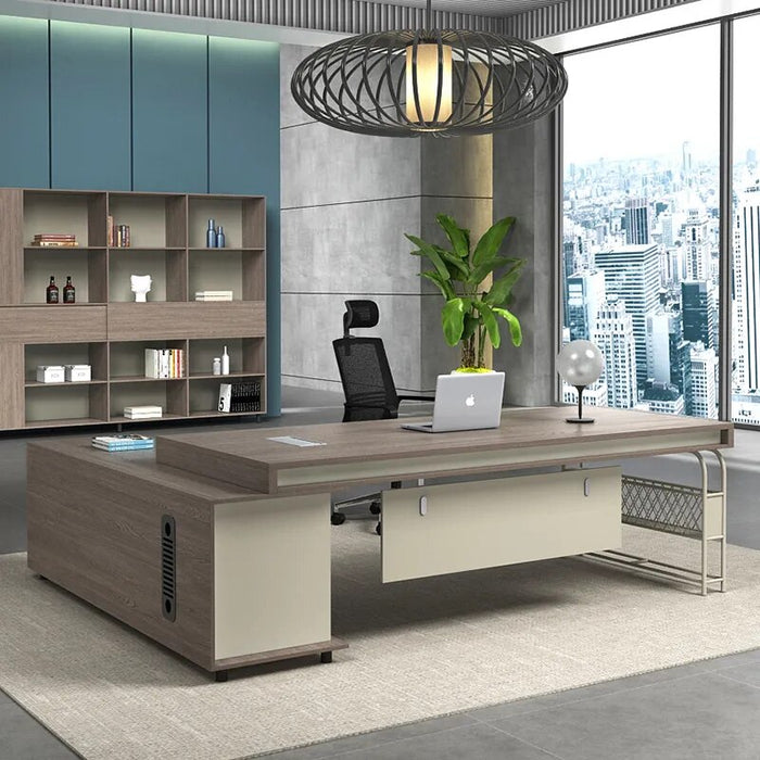Vanity Executive Desk Writing Students Writing Corner Office Desk Reception Storage Escritorios De Ordenador Home Furniture