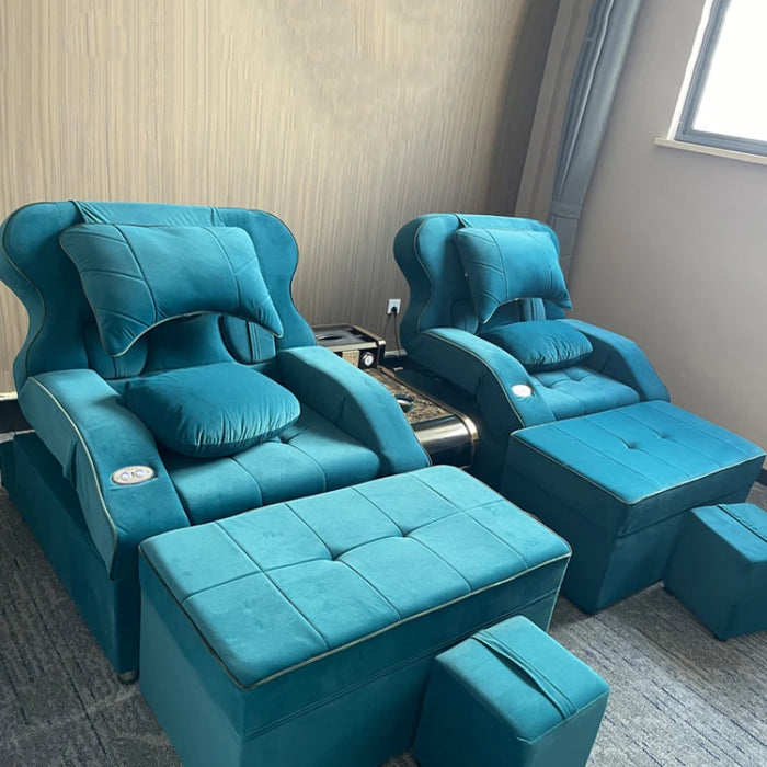 Nails Salon Pedicure Chairs Spa Manicure Pedicure Chairs Massage Lashes Table Professional Salon Electric Aesthetic ZT50PC