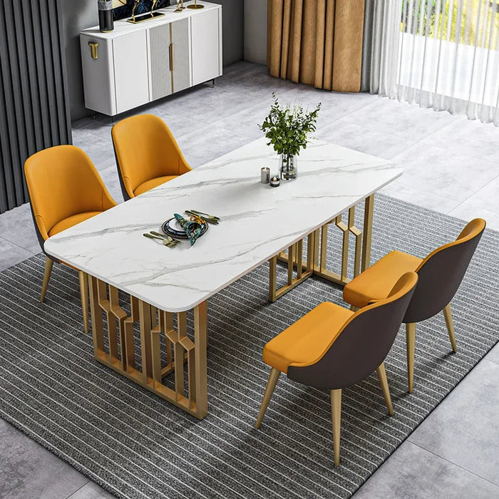 Modern Elegant Dining Table Complete Kitchen Balcony Dining Tables Luxury Juegos De Comedor Multifunctional Furniture GY50CZ