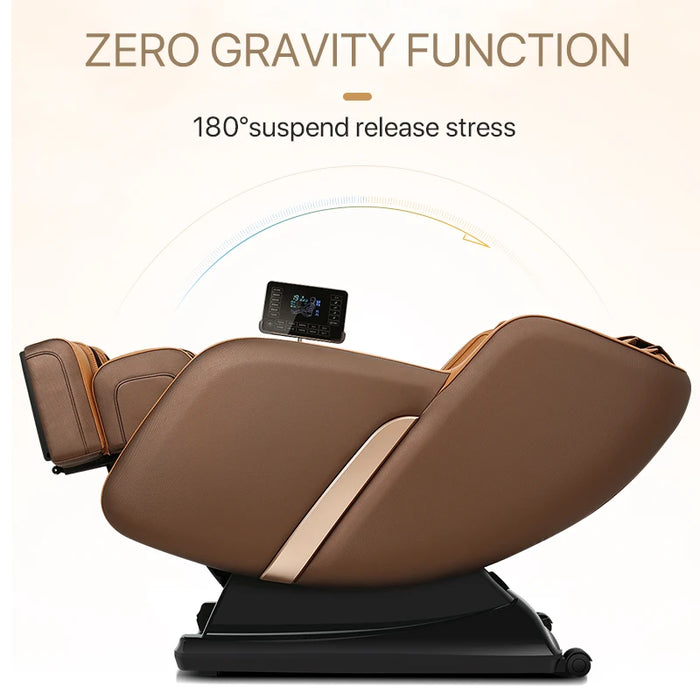 Luxury Electric Leisure Massage Chair Zero Gravity Intelligent Full Body Multi-Function Bluetooth Music U-Shaped Pillow+Shortcut