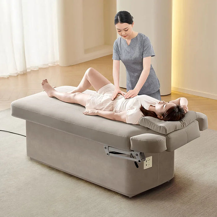 Adjustable Massage Bed Stand Pillow Electric Professional Massage Bed Protector Neck Support Matrass Full Body Yatak Bed Table