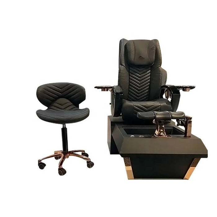Siman Hot luxury New Style Nail Salon Furniture Adjustable Foot Spa Massage Black Grey Pink 110/220V Pedicure Chair
