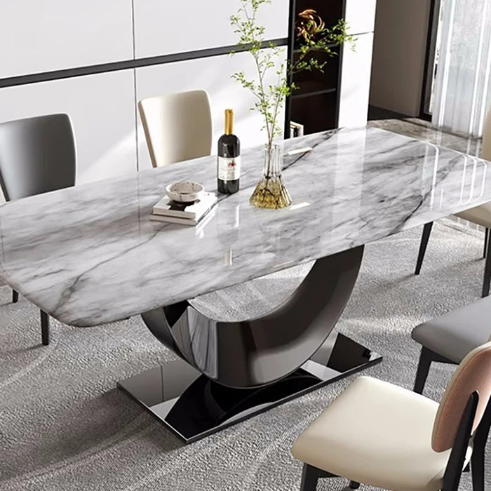 Console Mobile Dining Tables Coffee Kitchen Luxury Center Marble Dining Table Living Room White Juegos De Comedor Furniture