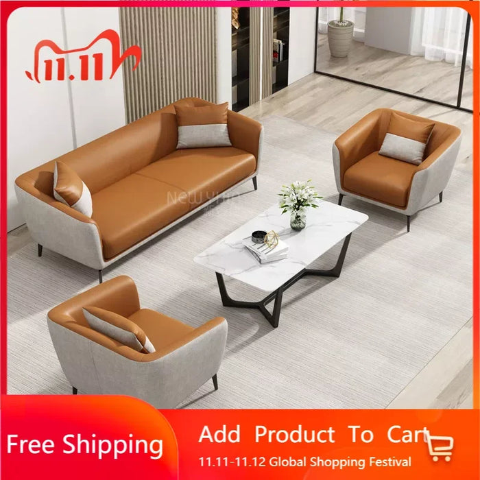 Luxury Modern Sofa Living Room Accent Floor Handrail Sectional Modern Corner Sofa Lounge Muebles Hogar Home Furniture MQ50SF