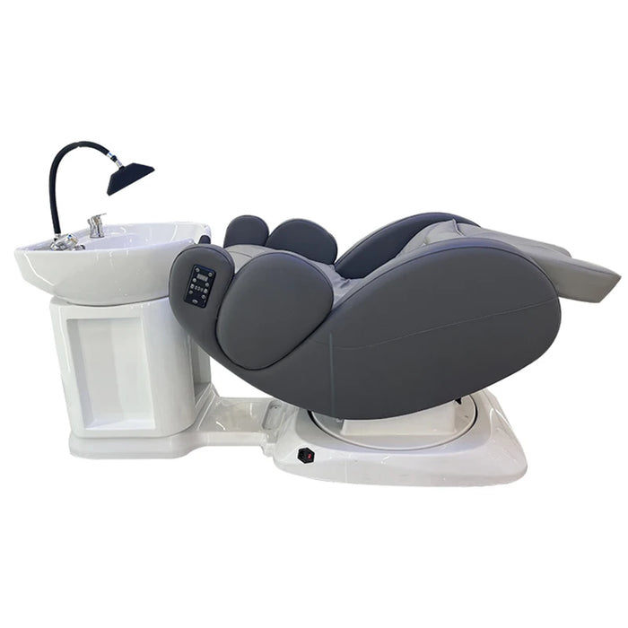 Hair Washing Massage Bed Electric Beauty Styling Barber Shaving Chair Hairdresser Simple Sillas Peluqueria Spa Furniture CY50XT