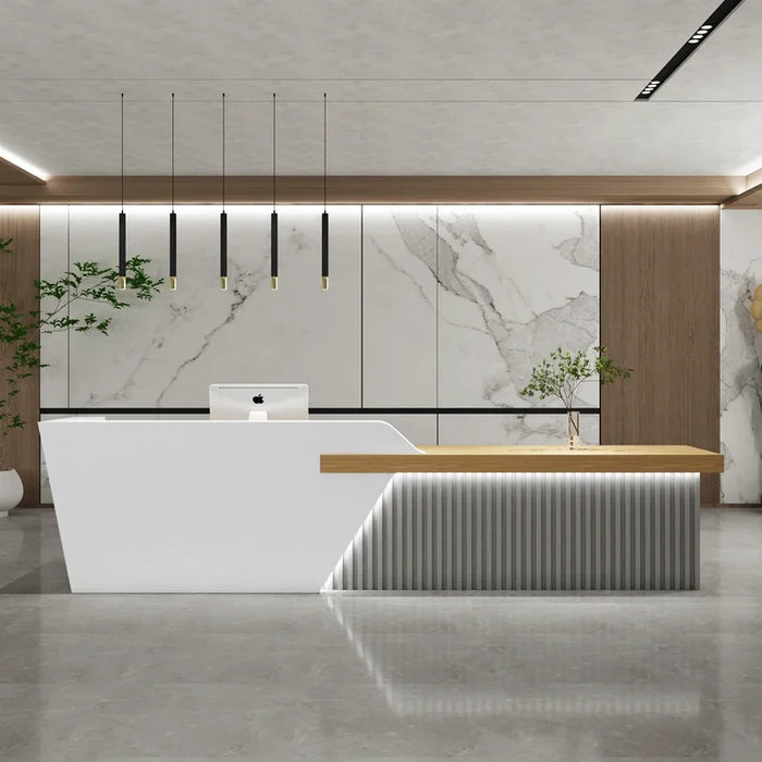 Luxury Podium Reception Desk Mobile Bar Counter Salon Modern Information Hotel Reception Desk Lectern Bar Furniture