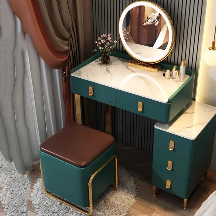 Bedroom Vanity Dressers Mirror Lights Computer Console Dresser Storage Organizer Drawers Cajoneras Dormitorio Home Furniture