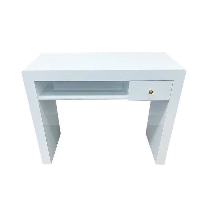 Living Room Manicure Table Simple Reception Counter Manicure Table Office Double Nail Schmincktisch Salon Equipment YN50MT