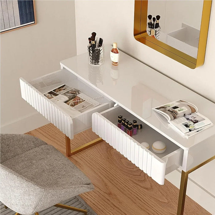 Dresser, Makeup Belt, 2 Drawers, Bedroom Furniture, Home Free Shipping