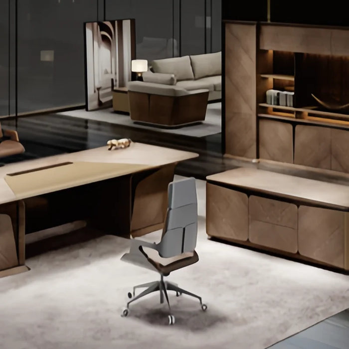 Work Corner Office Desk Drafting Conference Wooden Organizers Meeting Office Desk Modern Mesas De Computador Luxury Furniture