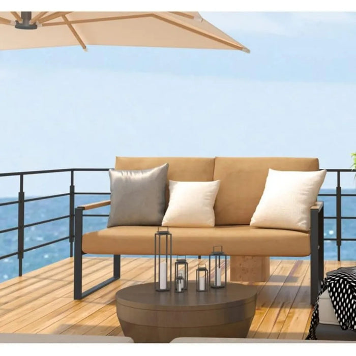 Classic Sofa Upholstered With Removable Back/Seat Cushion Folding Sofa Bed Armchair/Lounge Chair for Living Room Home Furniture