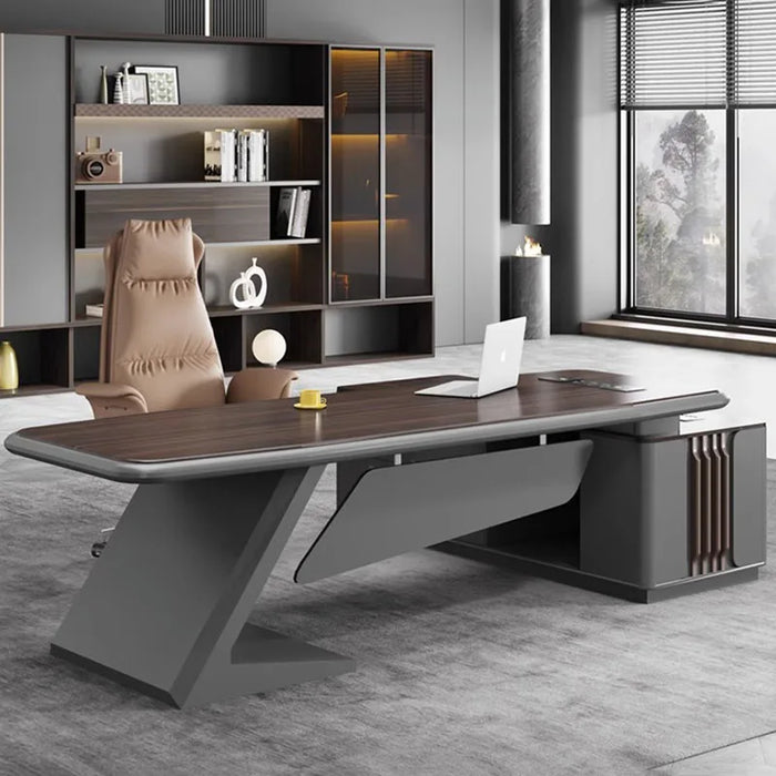 Monitor Reception Office Desk Standing Organizers L Shaped Corner Computer Desks Executive Supplies Mesa Escritorio Furniture