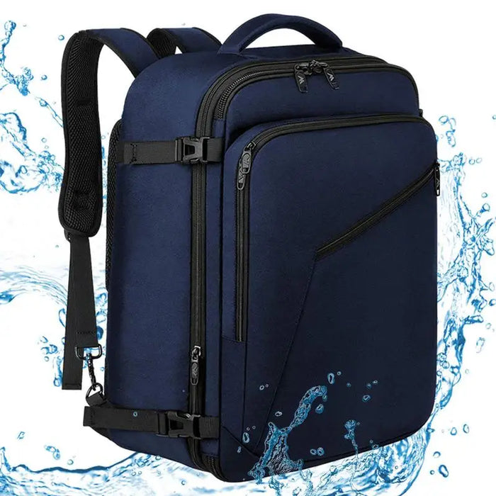 Airplane Carry On Backpack 40L Extra Large Expandable Waterproof Travel Backpack Sports Luggage For Travel Overnight Women