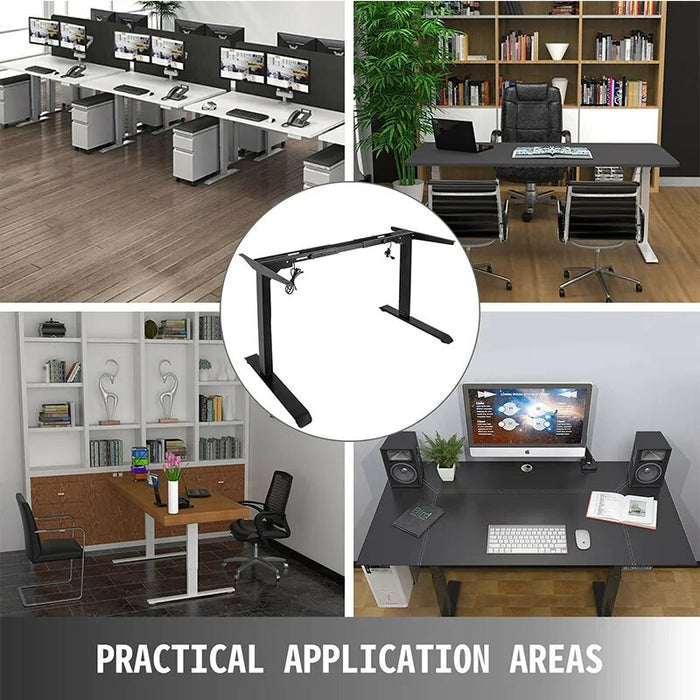 Electric Computer Table Single Motor Livable Table Stand Electric Livable Office Table Vertical Office Table