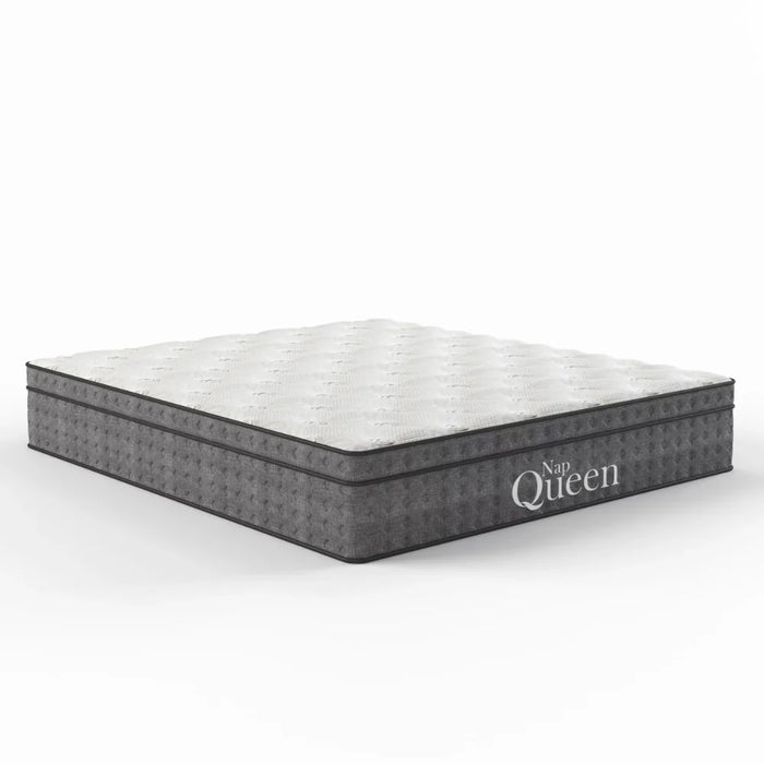 NapQueen Victoria 10" Hybrid Mattress, Queen Mattress Topper Memory Foam  Foldable Mattress