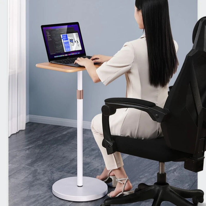 Home Convenience Laptop Stand Lifting Mobile Folding Table Angle Adjustment Computer Table Multi-scene Applicable To Office Desk