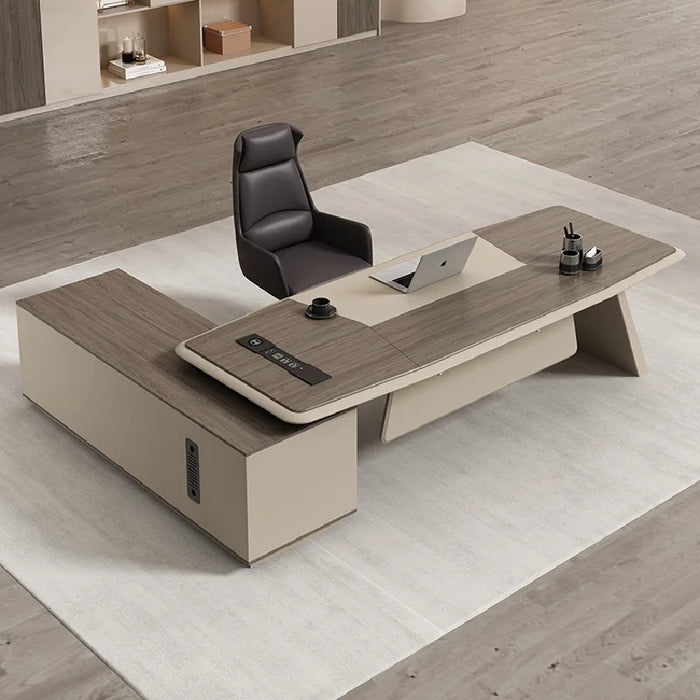 Computer Corner Office Desk Conference L Shaped Drawers Height Office Desk Executive Luxury Mesas De Computador Luxury Furniture