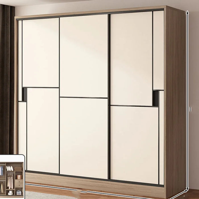 Clothes Dresser Wardrobe Sliding Cabinet Modular Organizers Space Saving Wardrobe Binders Armoire De Rangement Furniture HDH