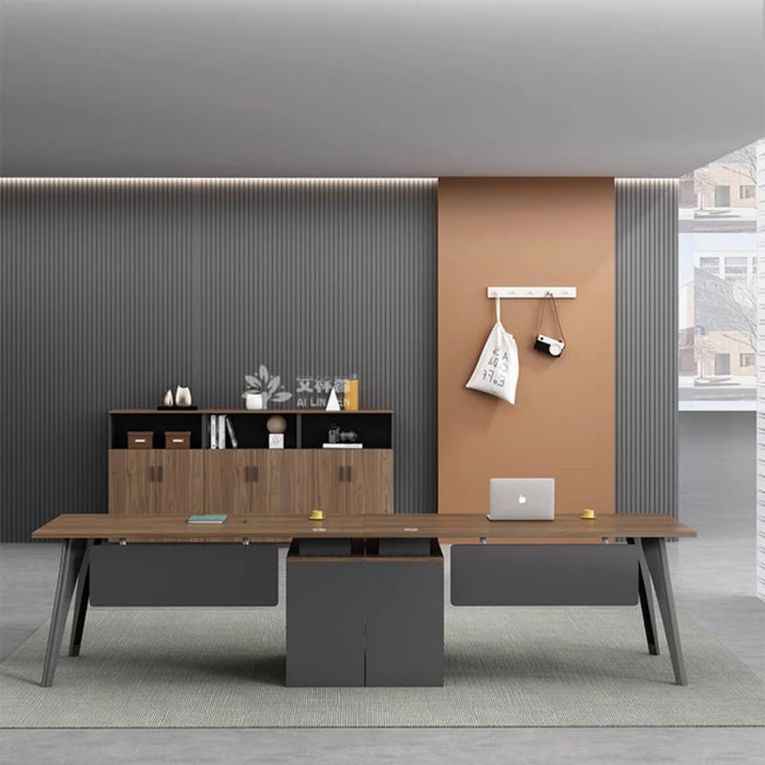 Computer Reception Work Desk Office Executive Write Study Modern Desk Staff Modern Escritorio Ordenador Work Furniture HD50WD