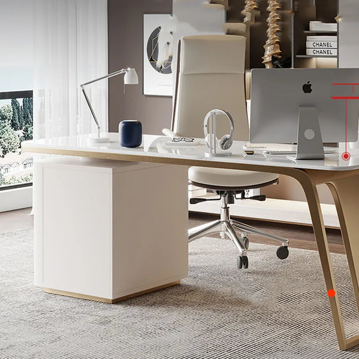 Workstation Writing Desk Table Metal Gaming Drawers Office Desks Modern Bedroom Coffee Tavolo Scrivania Ufficio Furniture