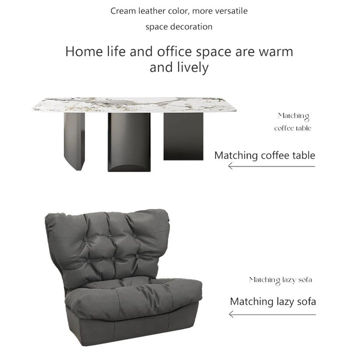 Office sofa simple modern coffee table combination set business reception three-seater meeting waiting for rest