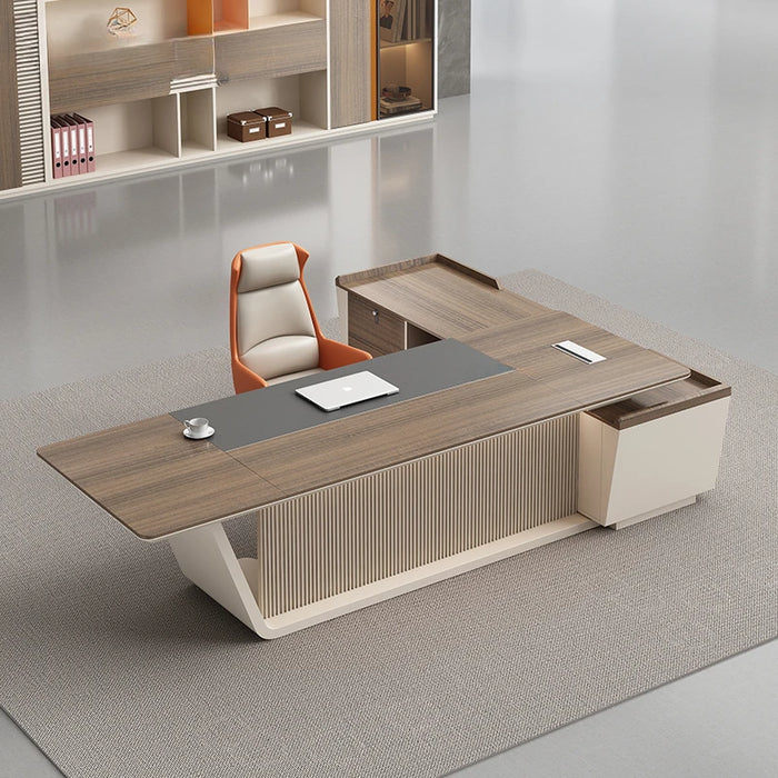 Storage Drawers Office Desk Standing Luxury Desktop Writing Office Desk Meeting Scrivania Ufficio Lavoro Office Furniture