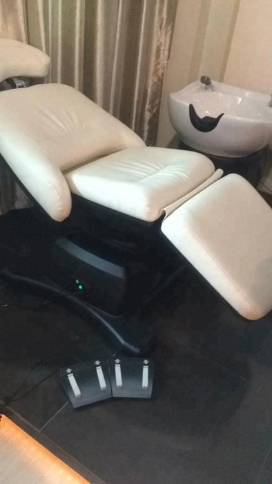 Electric lay down hair washing salon adjustable shampoo bed or shampoo chair